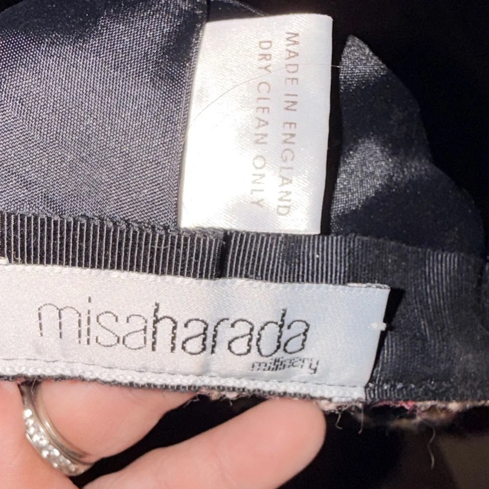 Vintage Misa Harada‎ Millinery Wool Blend Hat - Picture 6 of 7